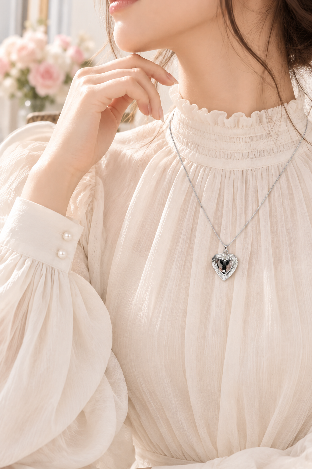 Timeless Heart Pendant Necklace