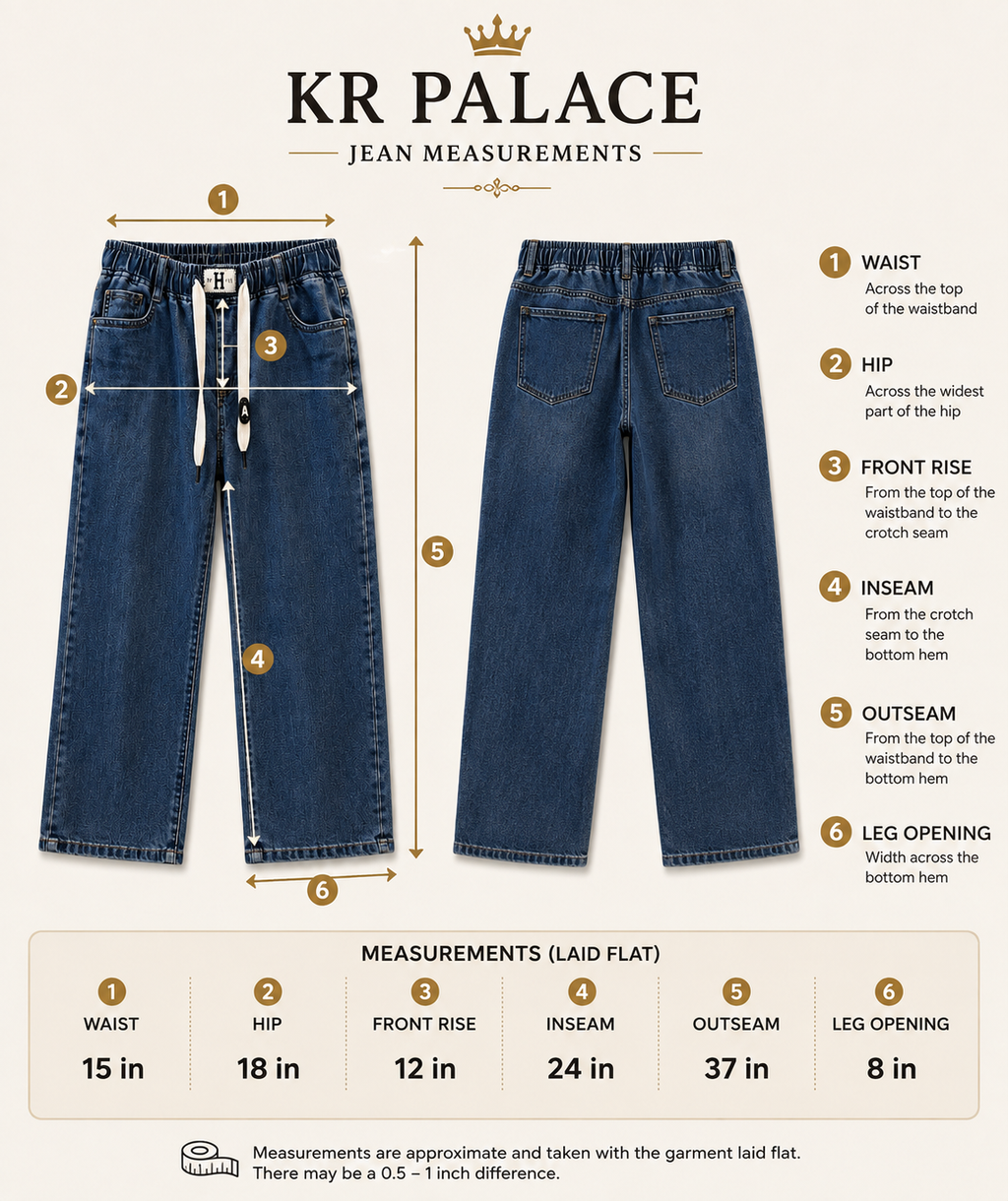 Everyday Comfort Drawstring Jeans