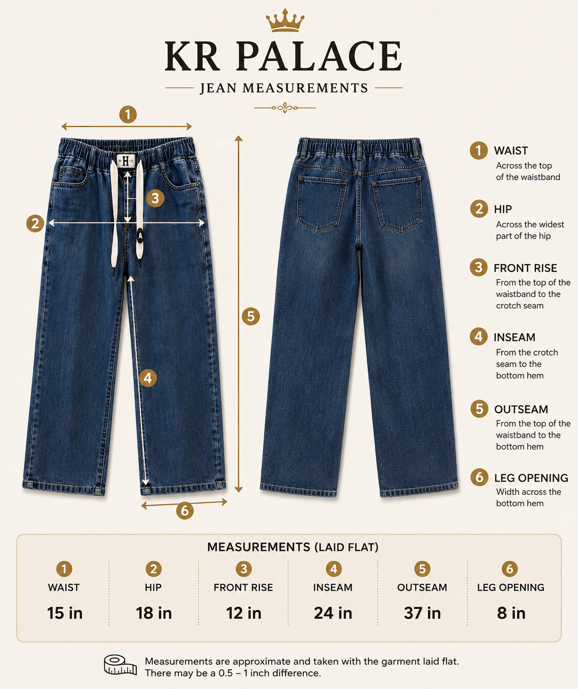 Everyday Comfort Drawstring Jeans
