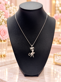 Elegant Cat Pendant Necklace
