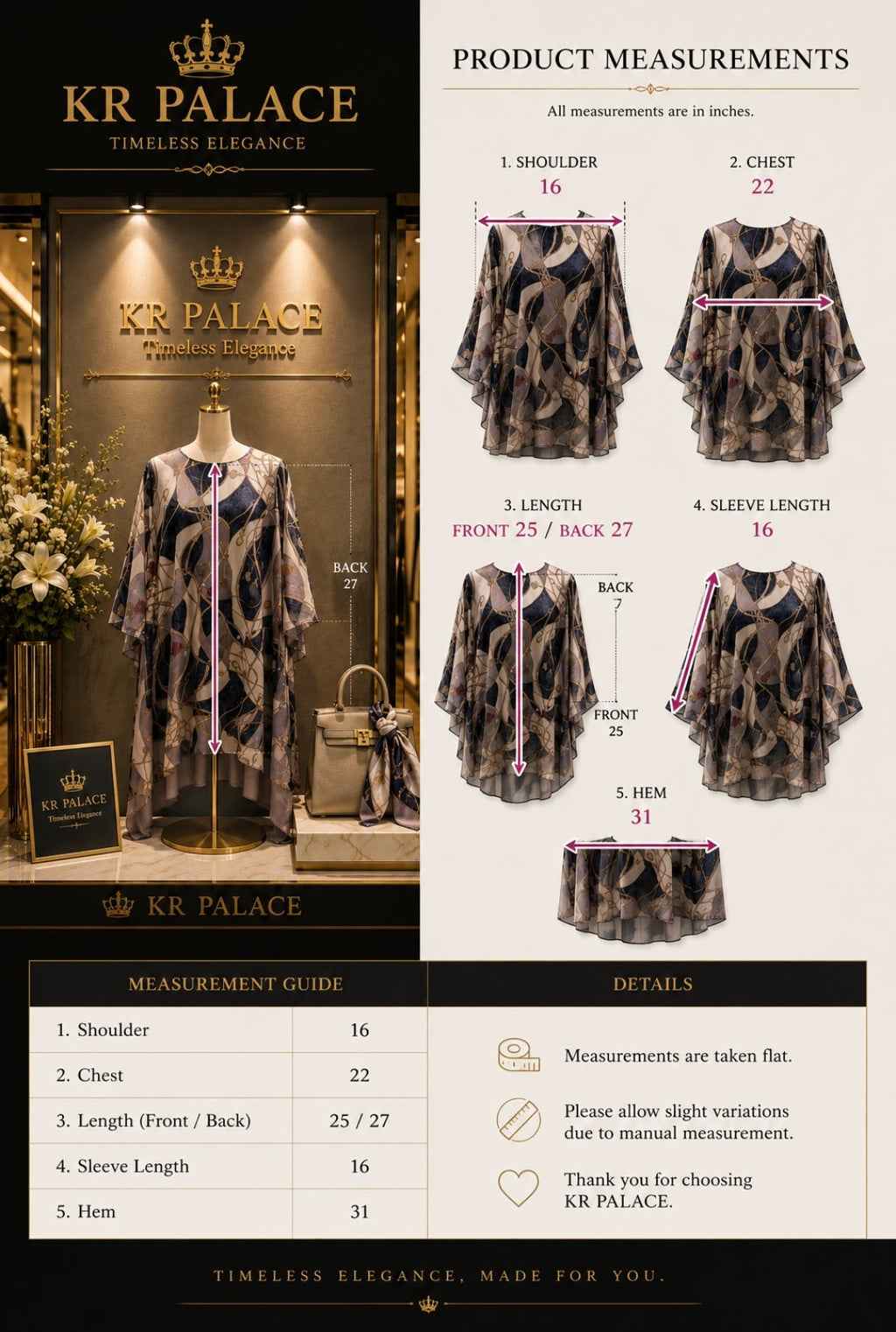 Layered Chiffon Blouse