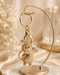 Crystal Monkey Keychain