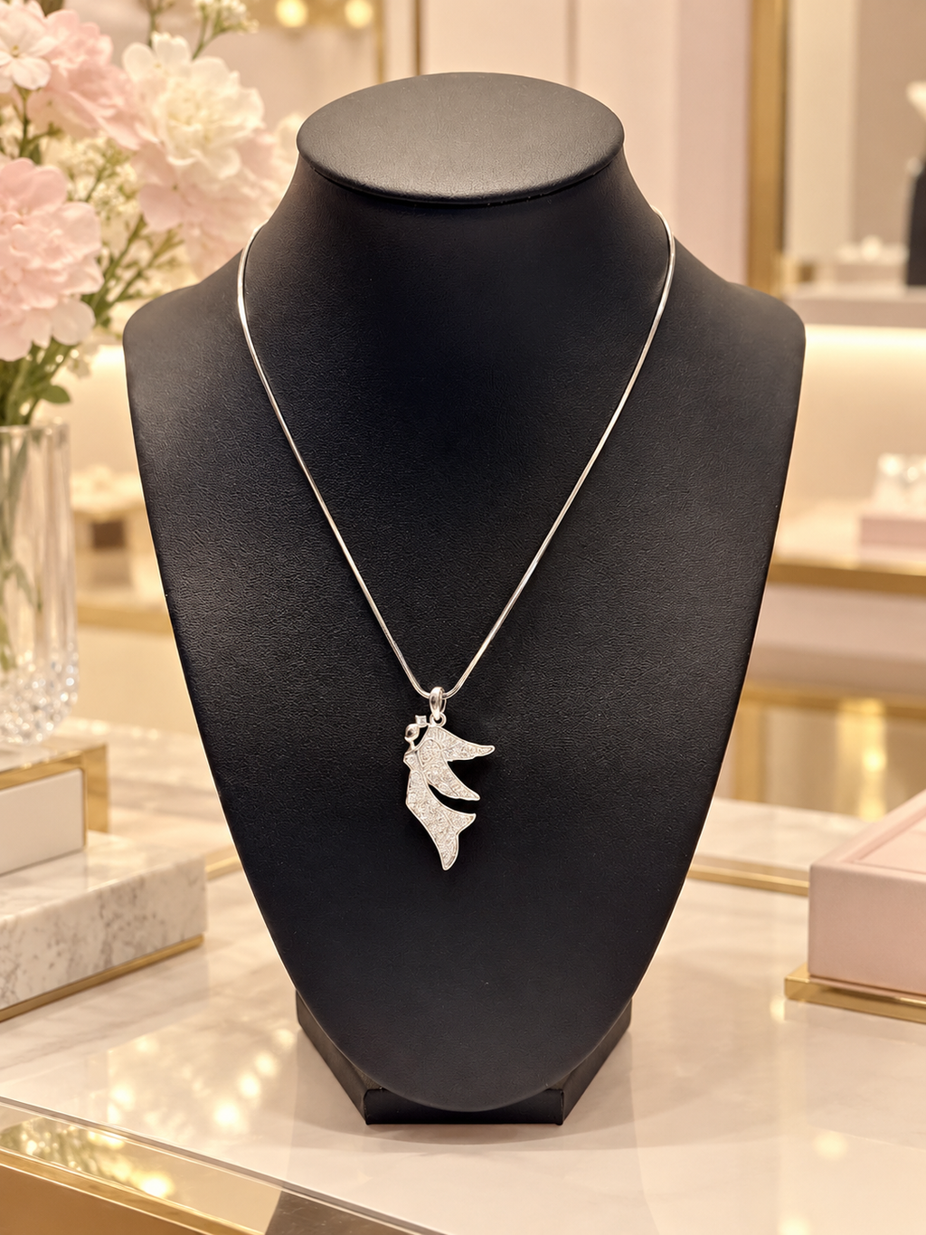 Graceful Fairy Pendant Necklace