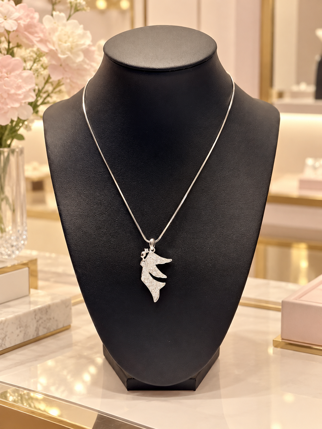 Graceful Fairy Pendant Necklace