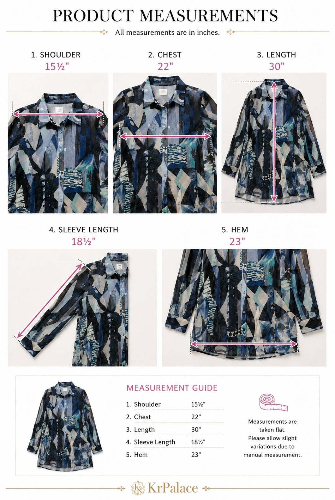 Midnight Mosaic Sheer Shirt