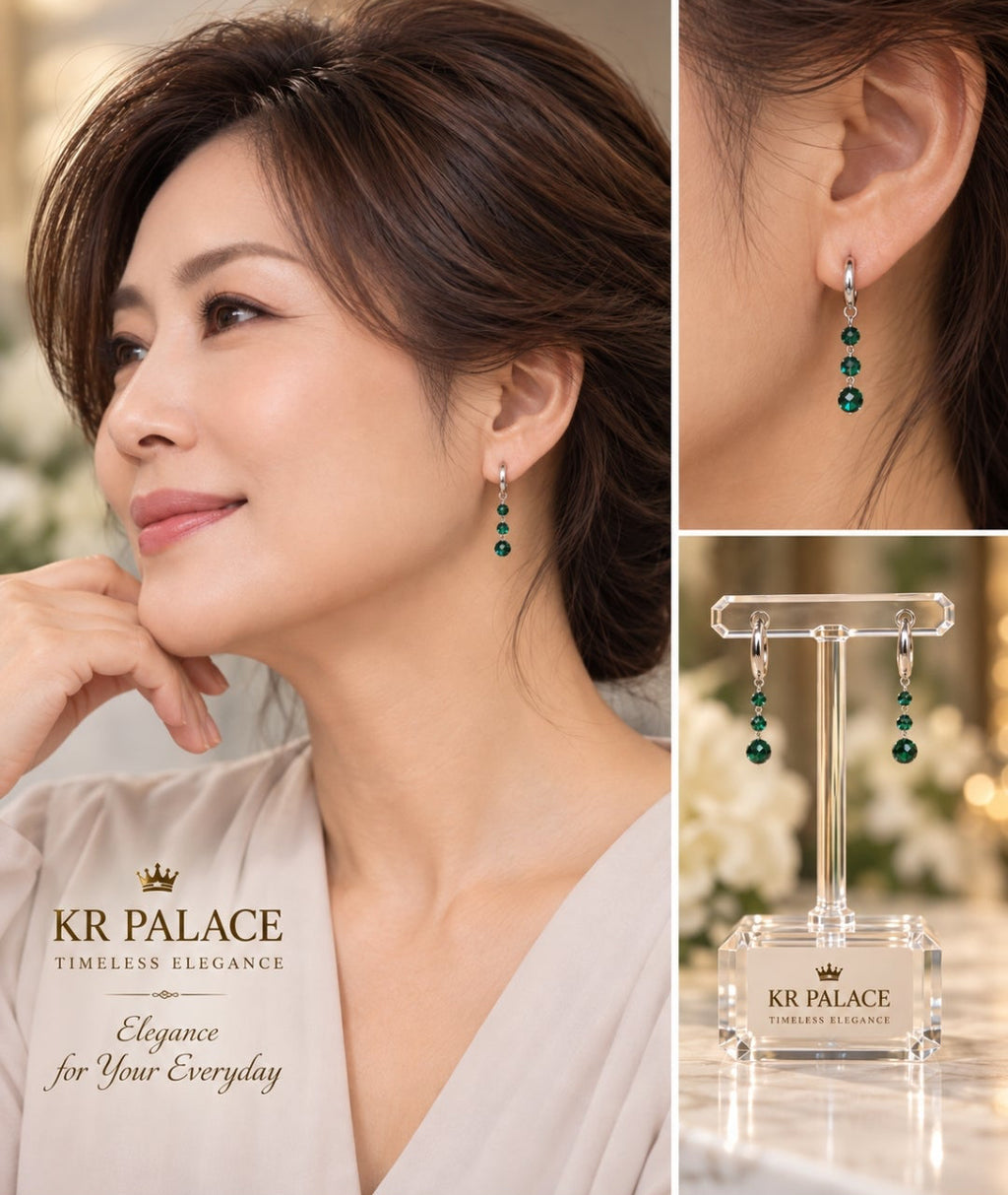 Crystal Drop Earrings