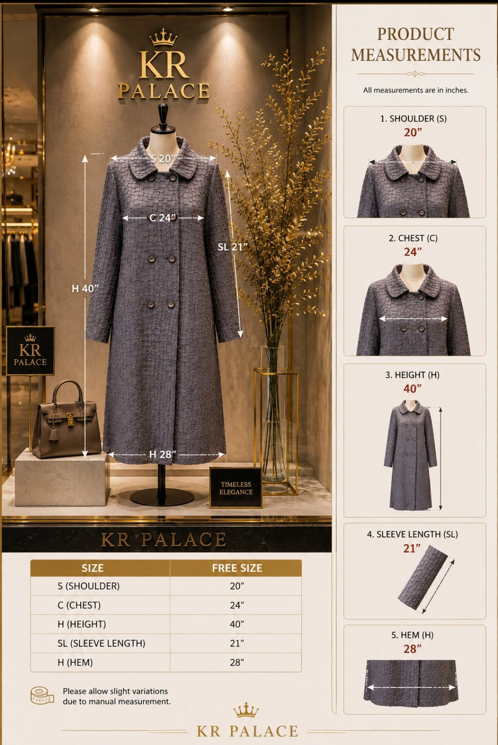 Classic Textured Coat