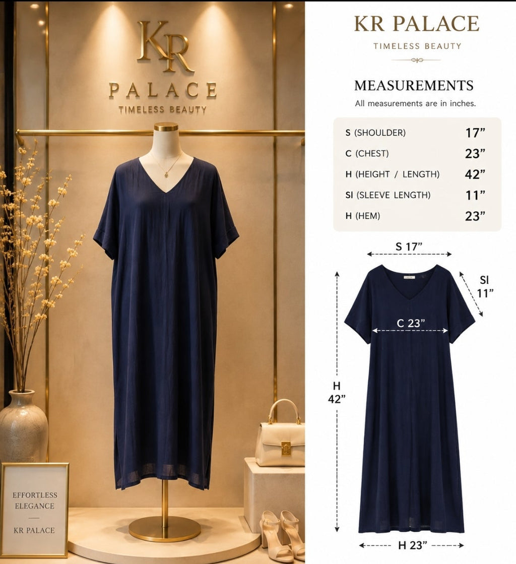 Midnight Ease Midi Dress