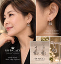 Signature Charm Hoop Earrings
