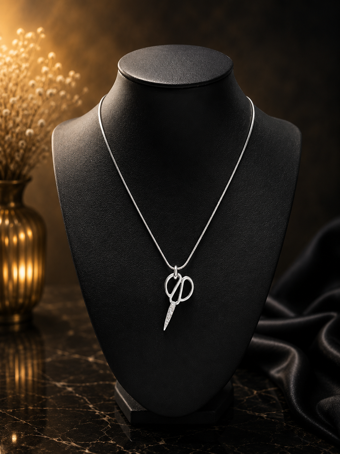 Scissor Charm Necklace