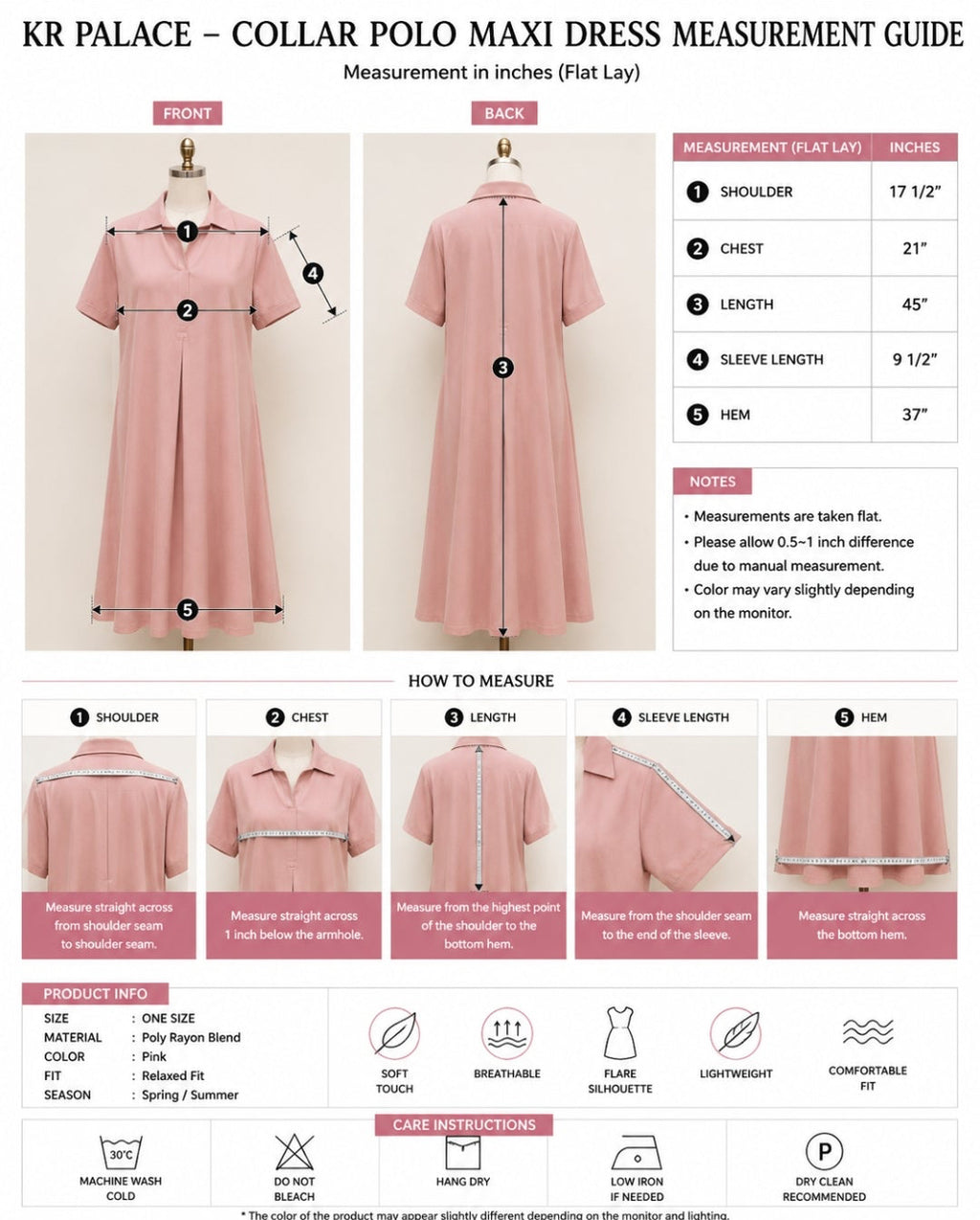 Comfort Polo Maxi Dress