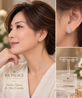 Radiant Bloom Stud Earrings