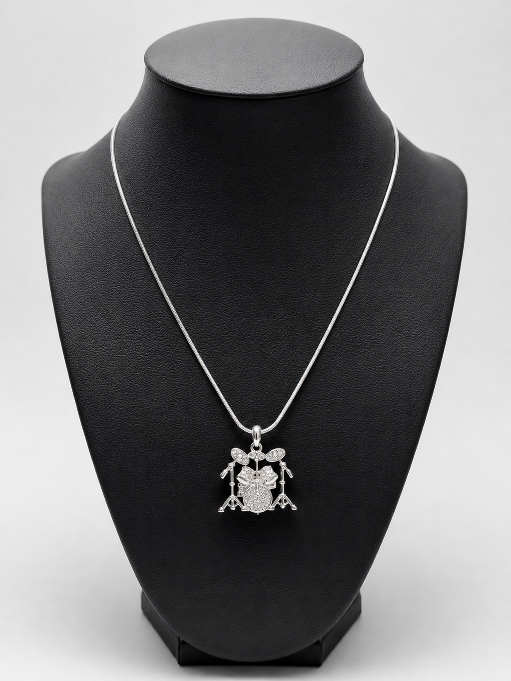 Drum Set Pendant Necklace