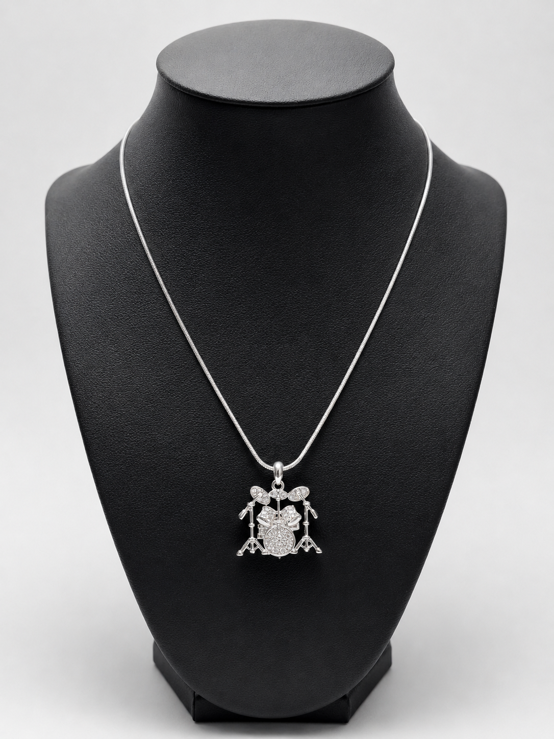 Drum Set Pendant Necklace