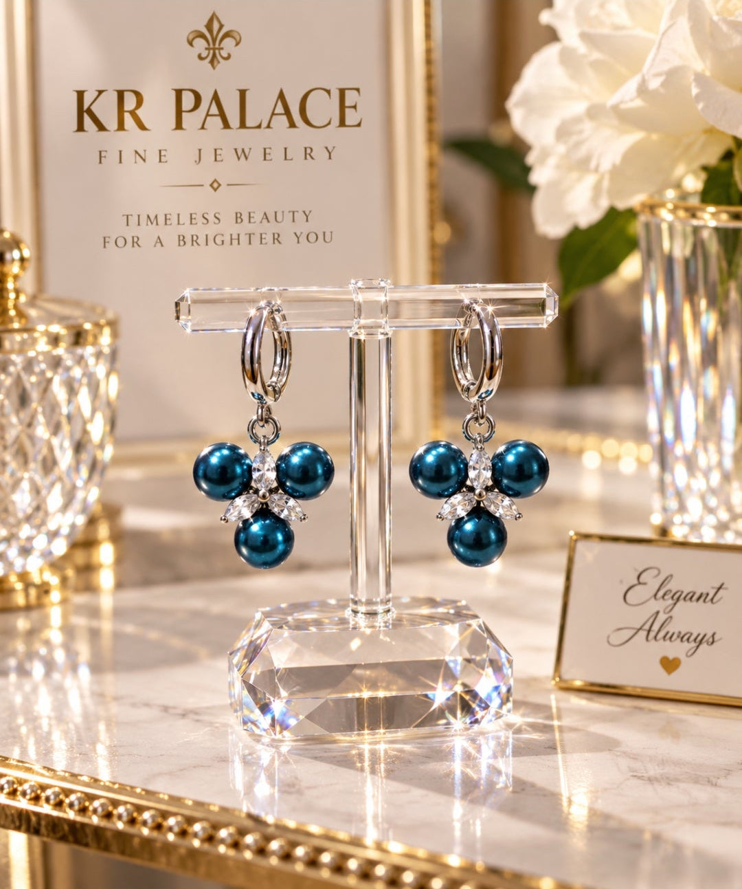 Berry Bloom Earrings