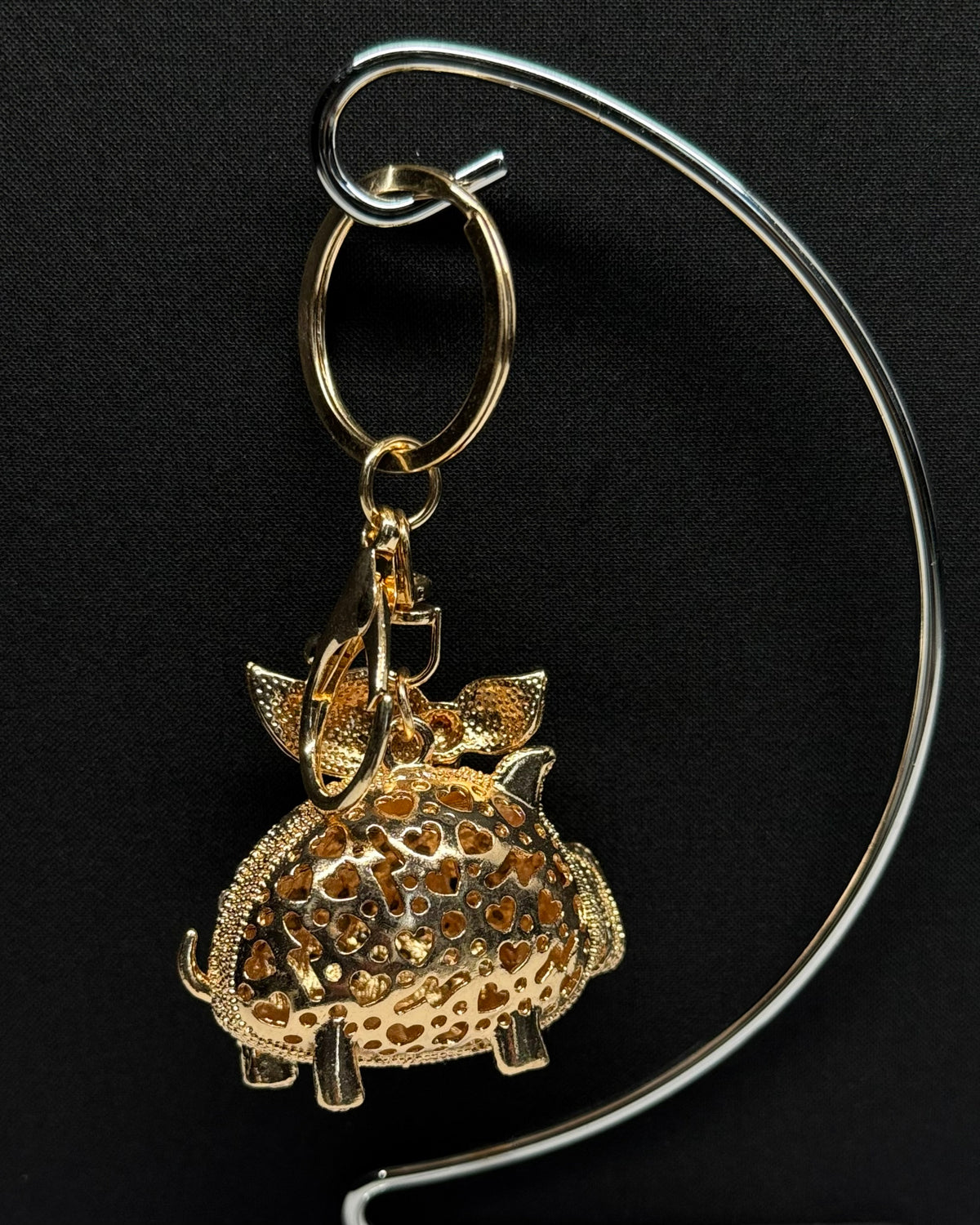 Sparkling Piglet Charm