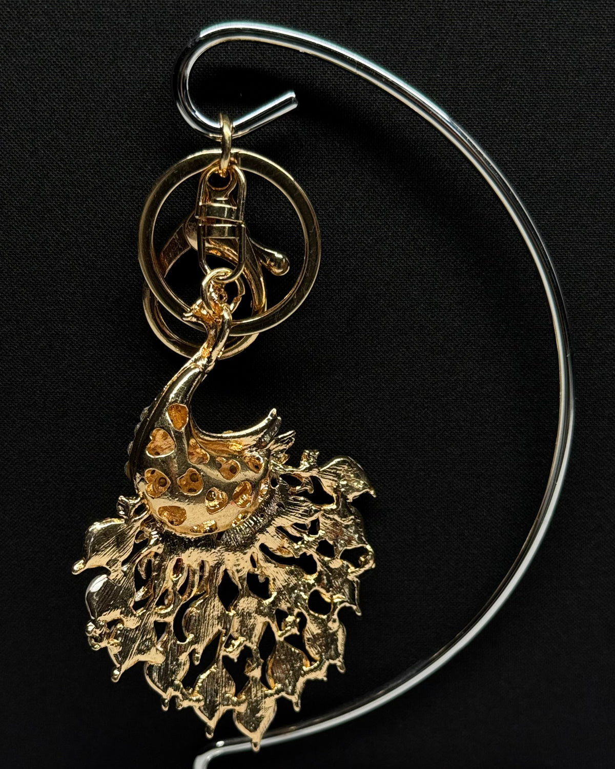 Peacock Bloom Charm