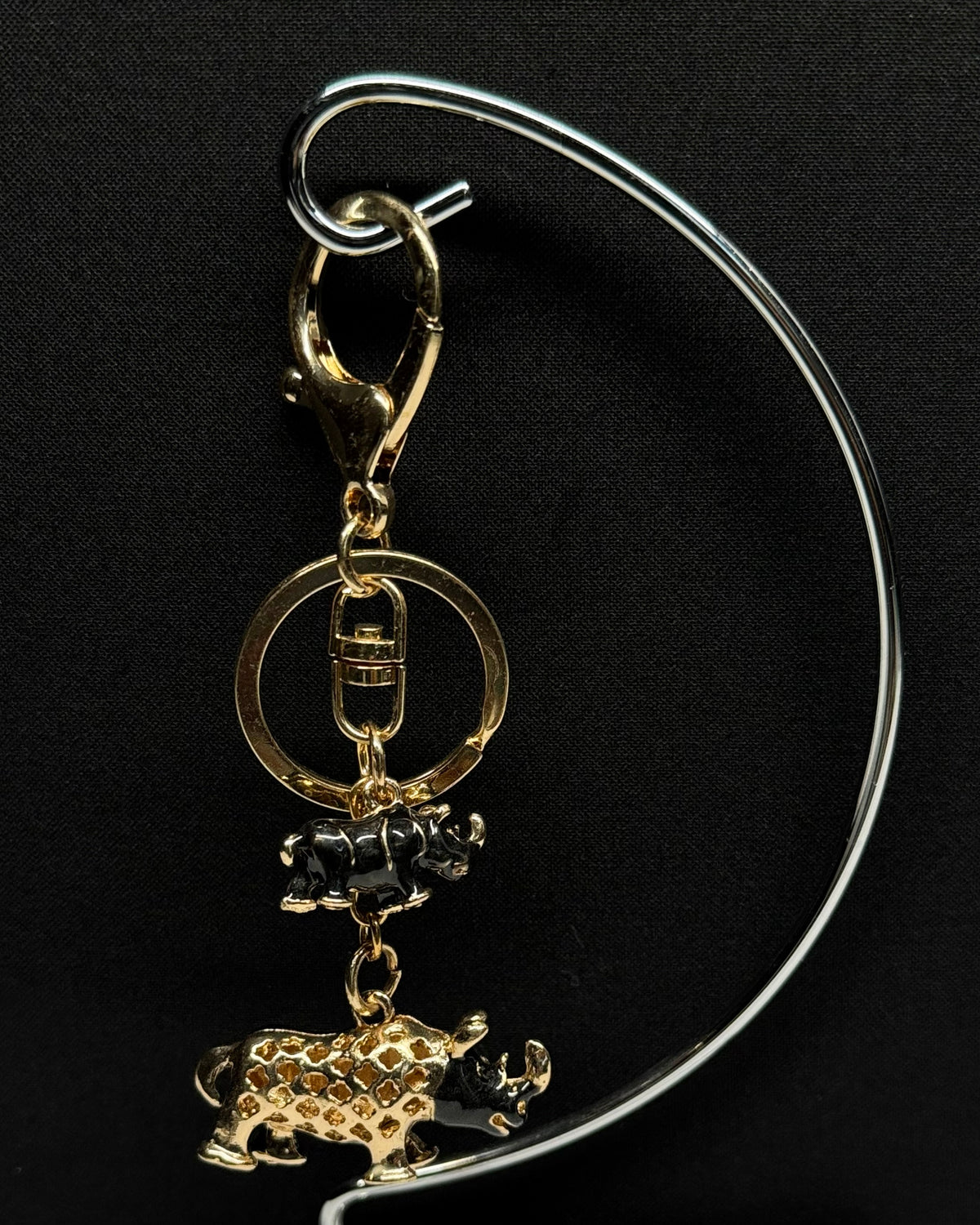 Mini Rhino Charm