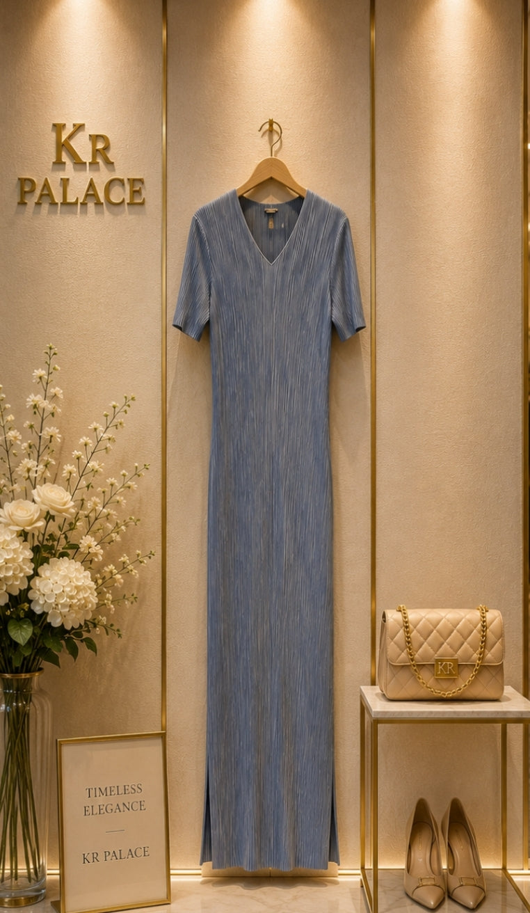 Belle Pleated Dress