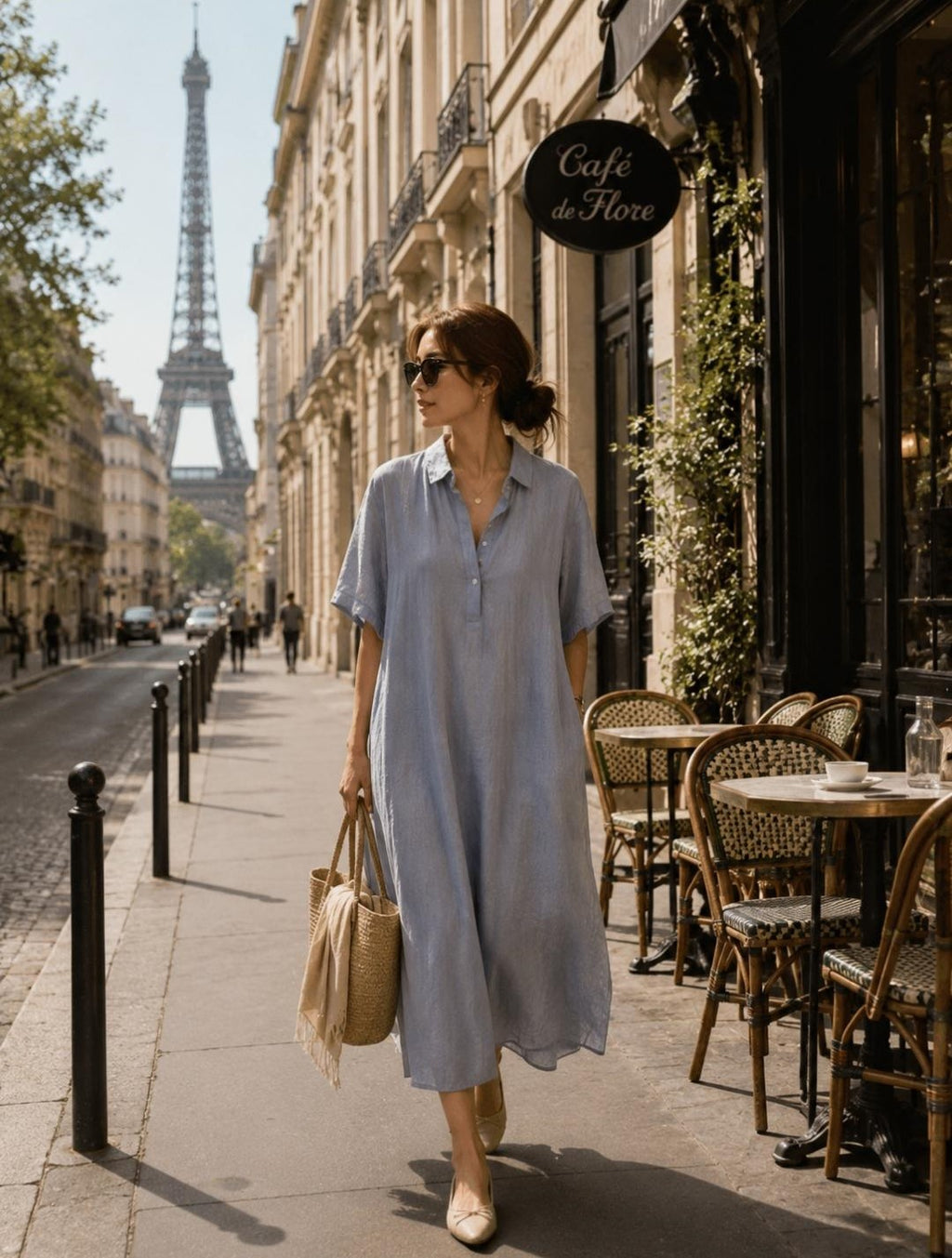 Coastal Breeze Shirt Dress