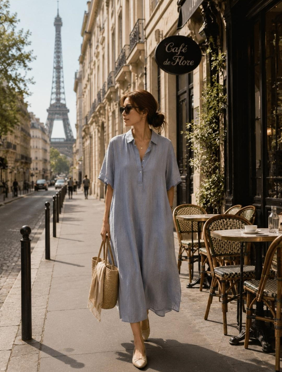 Coastal Breeze Shirt Dress