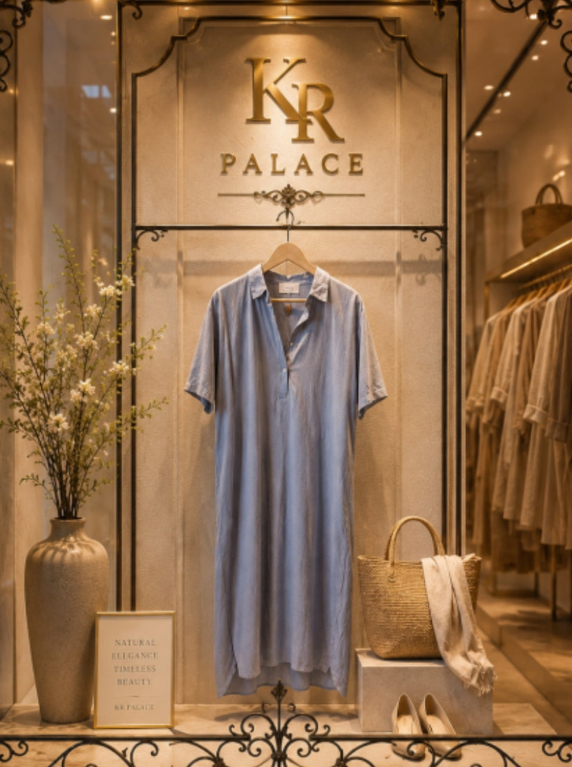 Coastal Breeze Shirt Dress