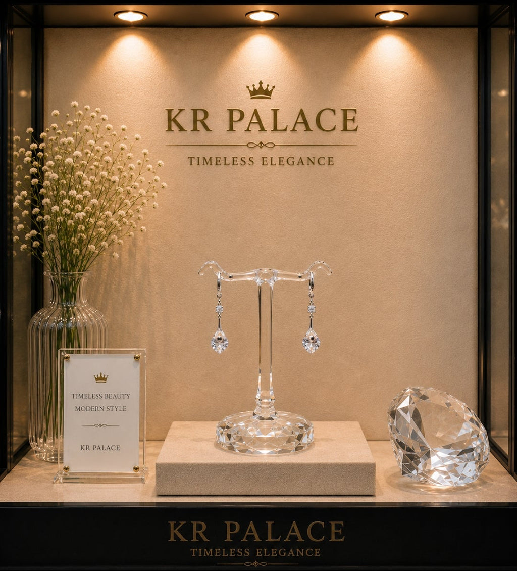 Crystal Petite Drop Earrings