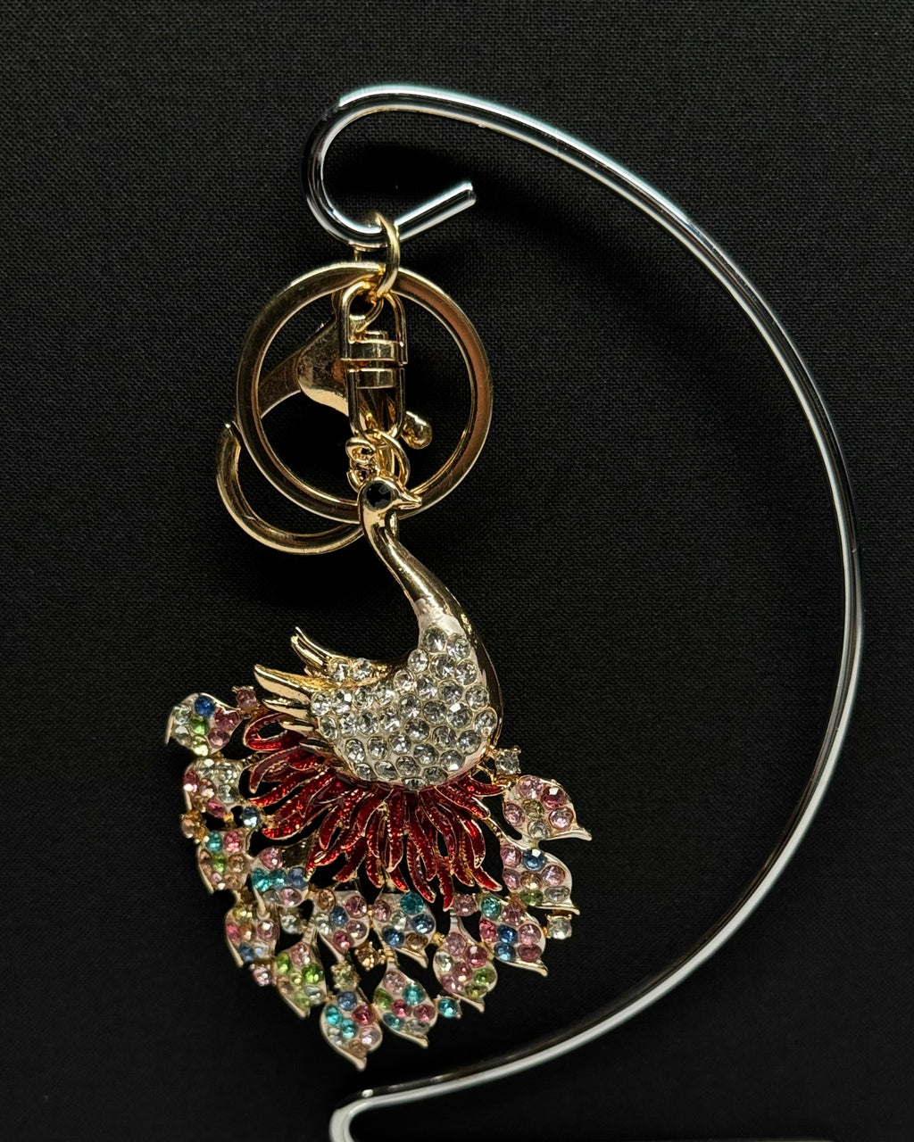 Peacock Bloom Charm
