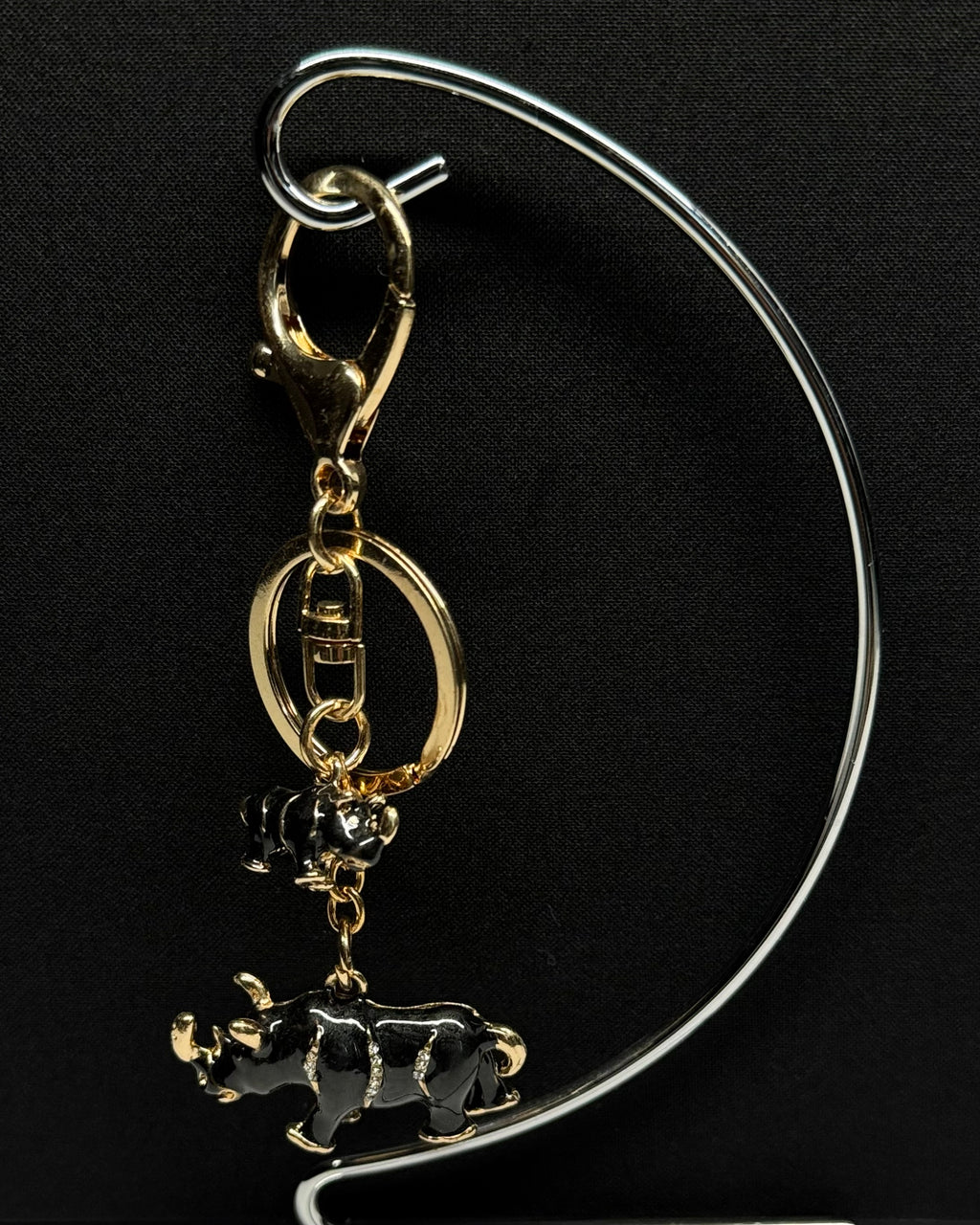Mini Rhino Charm