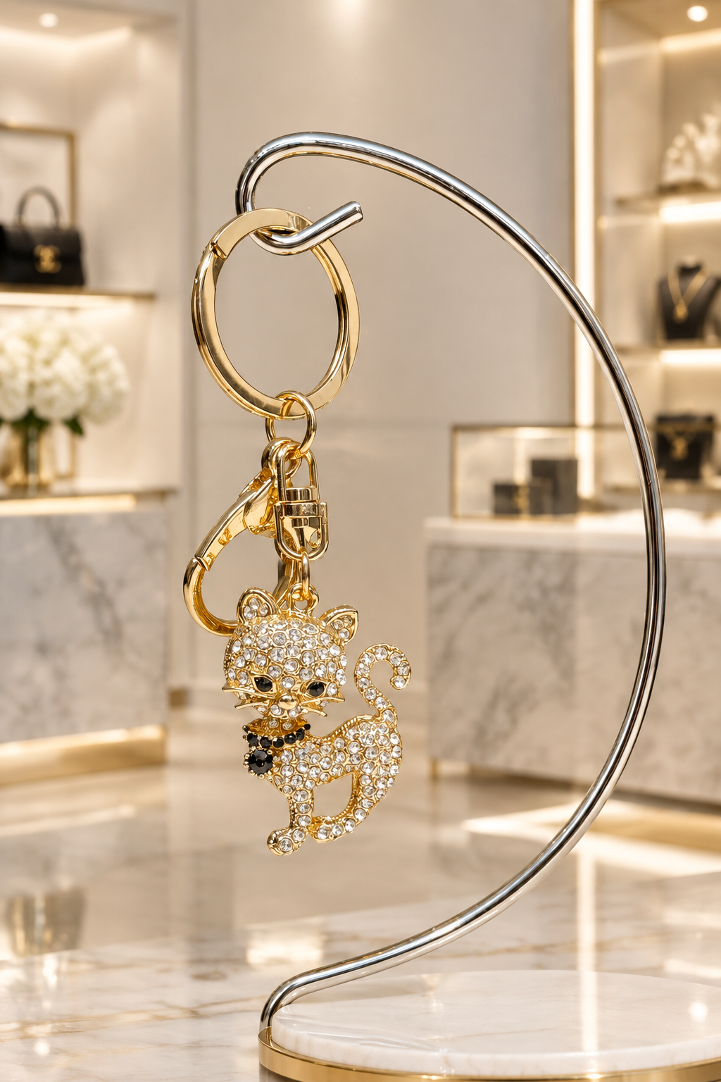 Elegant Cat Charm