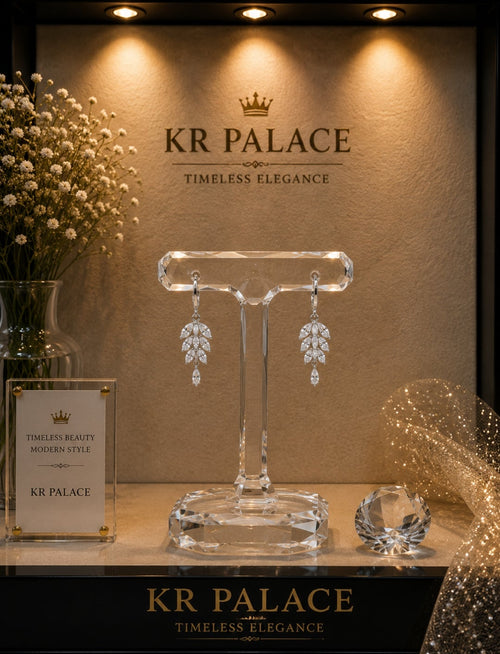 Crystal Cascade Earrings