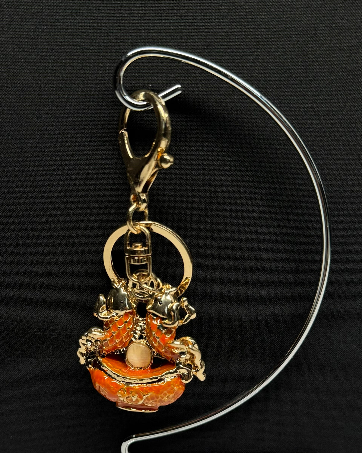 Twin Fish Treasure Charm