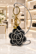 Midnight Rose Charm
