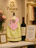 Pastel Hanbok Wine Bottle Cover