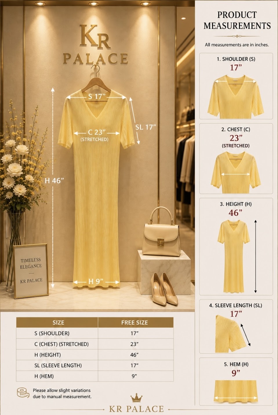Belle Pleated Dress