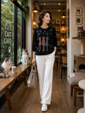 Cat Knit Top