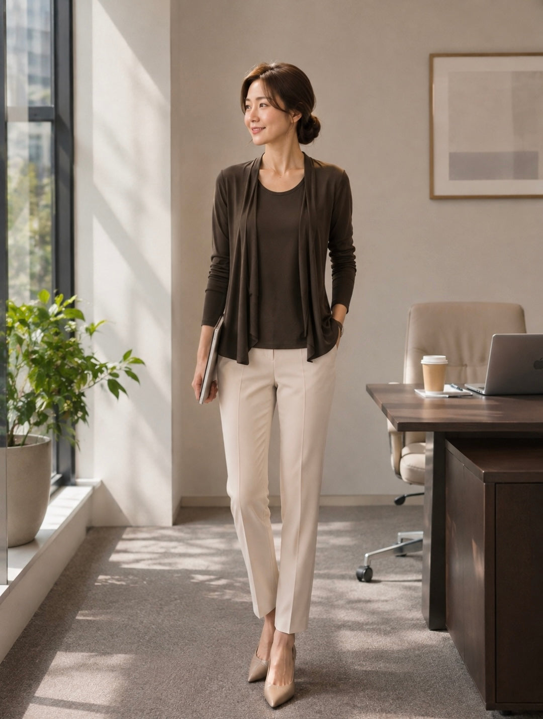 Everyday Layered Cardigan Top