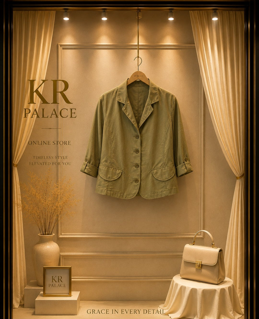 Olive Everyday Utility Blazer