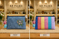 Korean Floral Embroidered Makeup Pouch