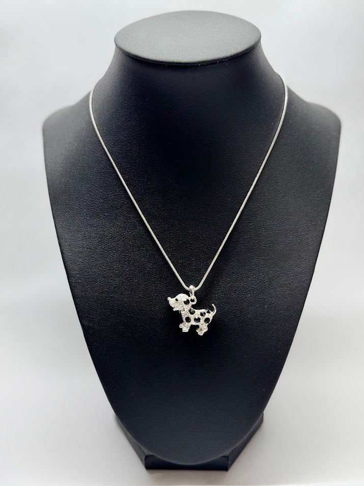 Spotted Pup Necklace