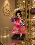 Korean Folk Dance Hanbok Figurine