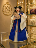 Korean Scholar Hanbok Figurine