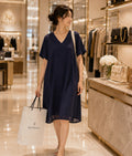 Midnight Ease Midi Dress