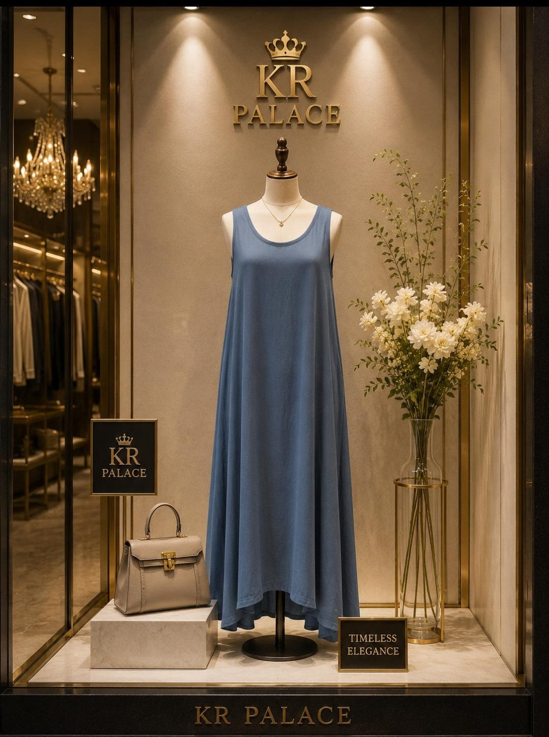 Skyline Swing Maxi Dress
