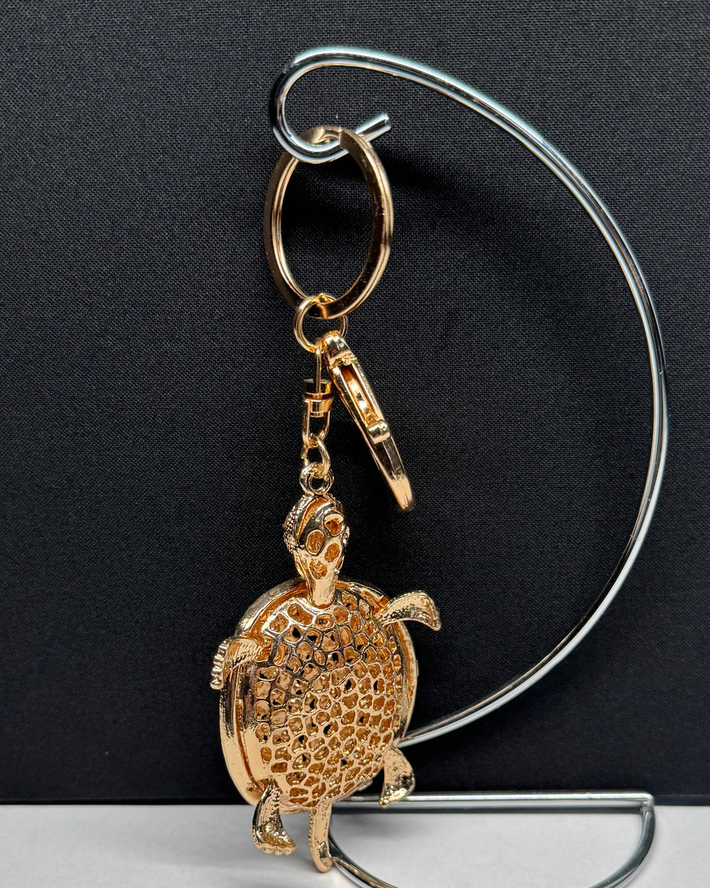 Ruby Turtle Charm