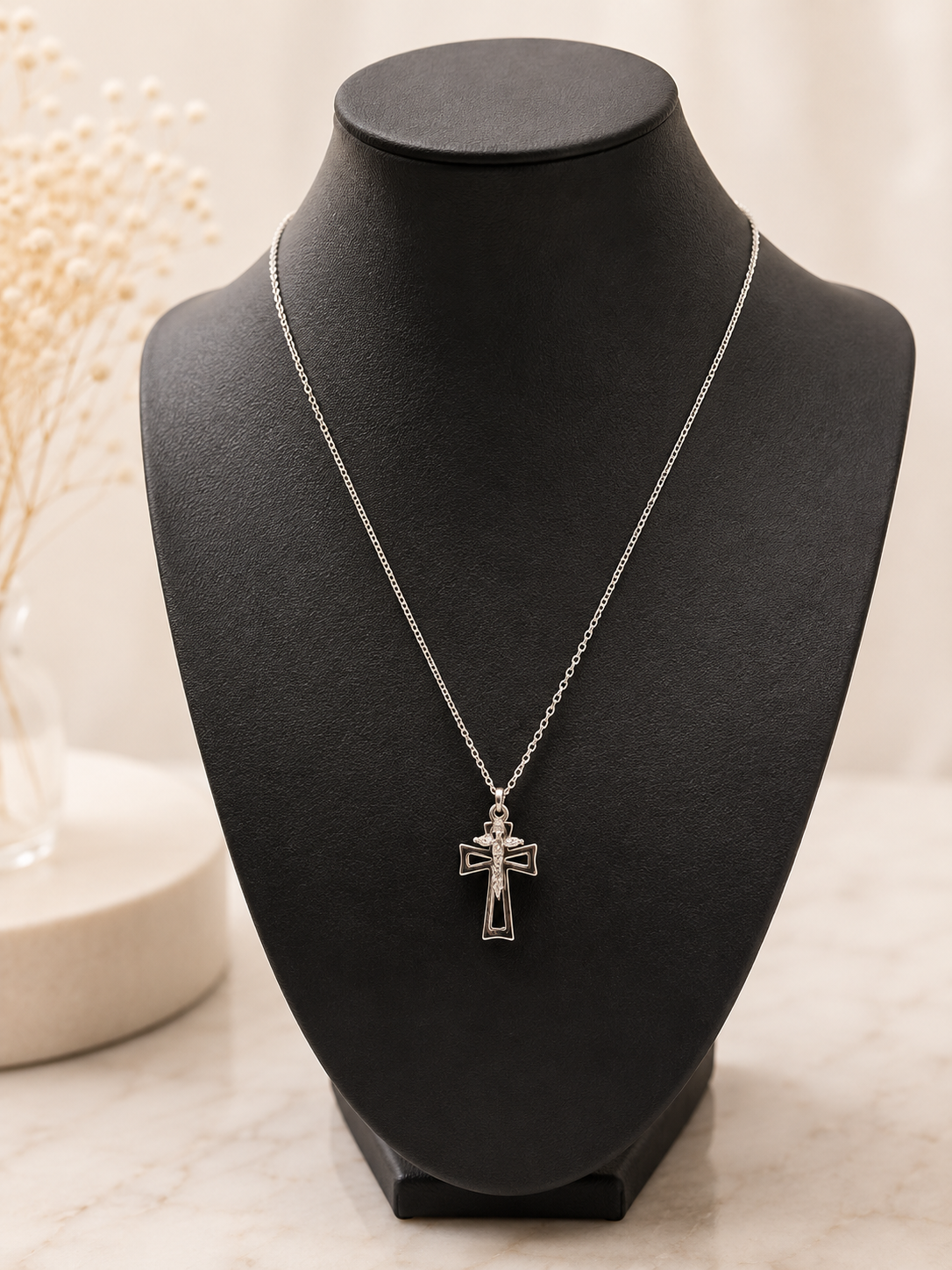 Classic Cross Pendant Necklace