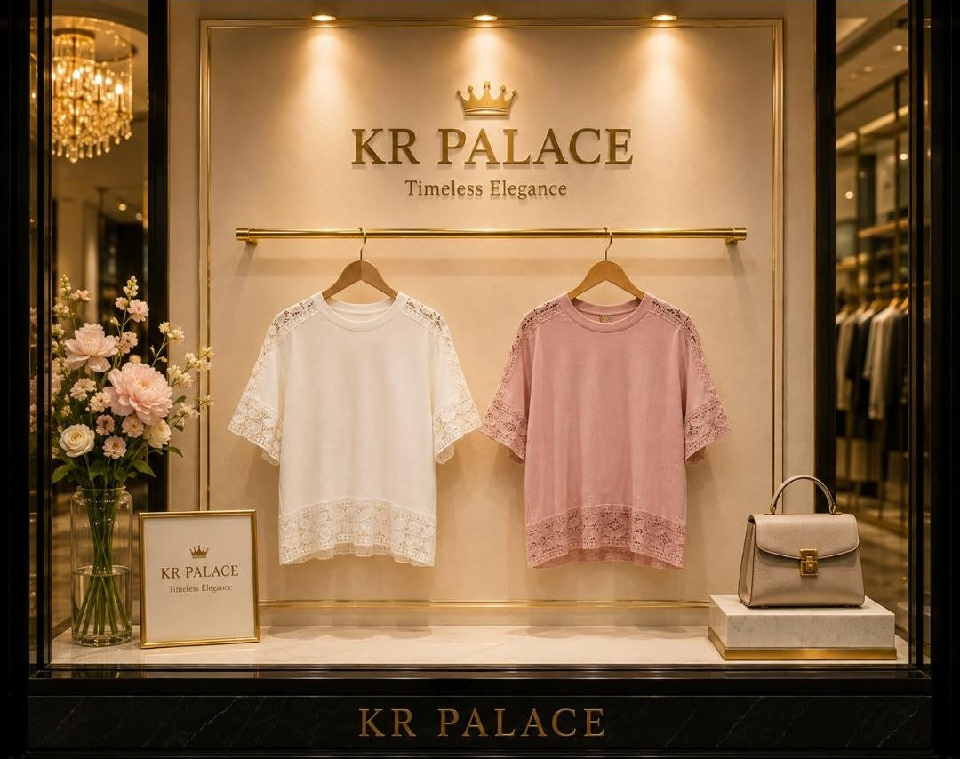 Lace Trim Everyday Tee