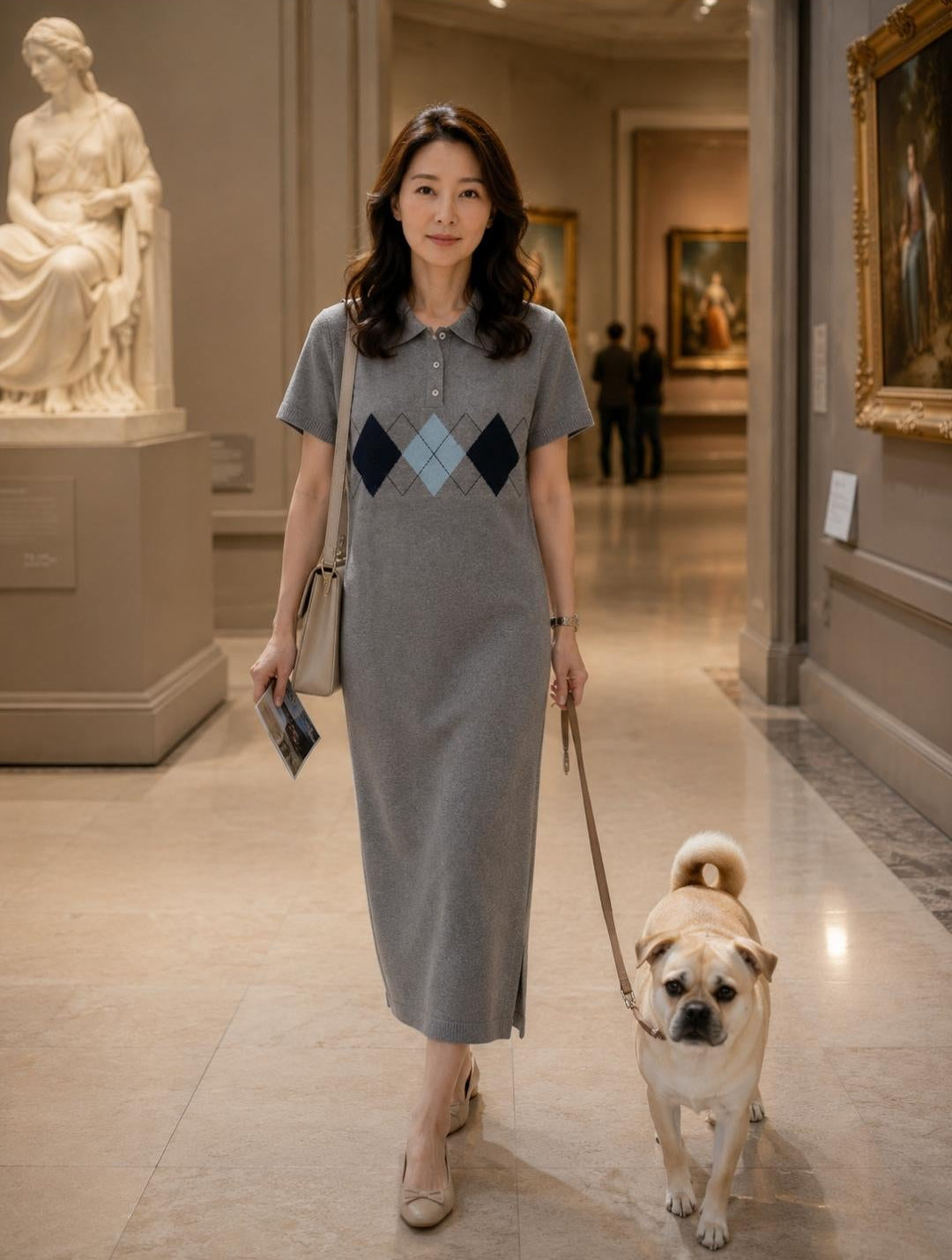 Polo Knit Dress